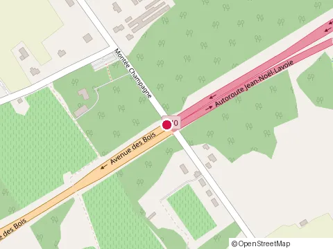 Location of Château Taillefer Lafon at 1500, montée Champagne, Laval