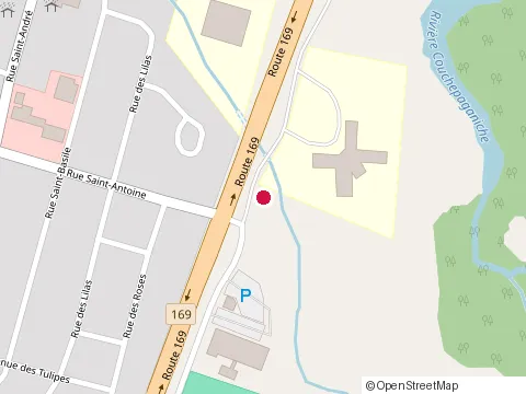 Location of Cultures soleil rouge at 1281, rang Sainte-Anne, Métabetchouan--Lac-à-la-Croix