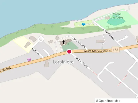 Location of Vignoble la Charloise at 545, rte St-Eustache, Lotbinière