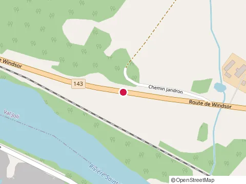 Location of Plantations Stéphan Perreault at 331, route 143 Nord, Val-Joli