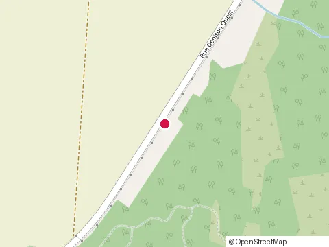 Location of Érablière Bernard at 1268, rue Denison Ouest, Granby