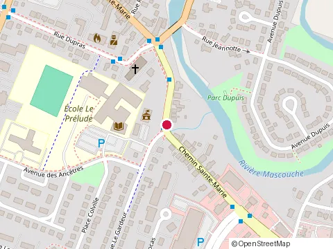 Location of Marché public Moulinois at 3034, chemin Sainte-Marie, Mascouche