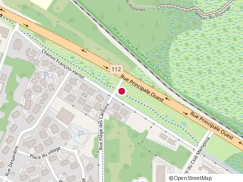 Location of Marché public de Magog at 132 Chemin de la Plage des Cantons, Magog