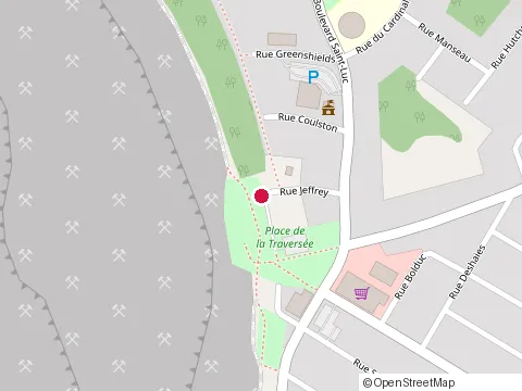 Location of Marché public Val-des-Sources at 195, rue Jeffrey, Val-des-Sources