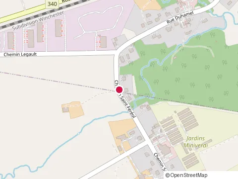 Location of Vignoble d'Ovila at 1468 Chemin Saint-Féréol, Les Cèdres