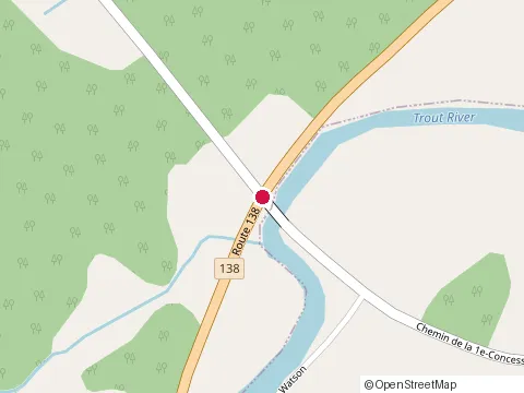 Location of Vignoble les Gémeaux at 766 Chemin de la 1e Concession, Elgin