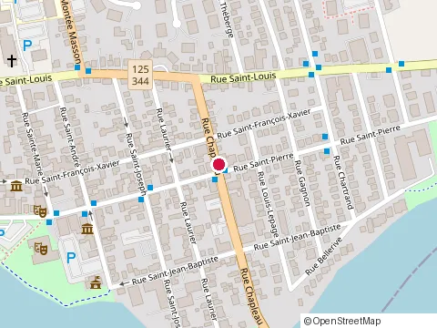 Location of Salaison Limoges at 126, rue Chapleau, Terrebonne