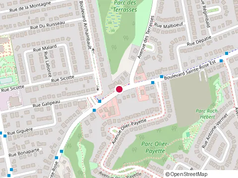 Location of Mam'zelle Joséphine – Chocolaterie at 3 Boulevard Sainte-Rose, Laval