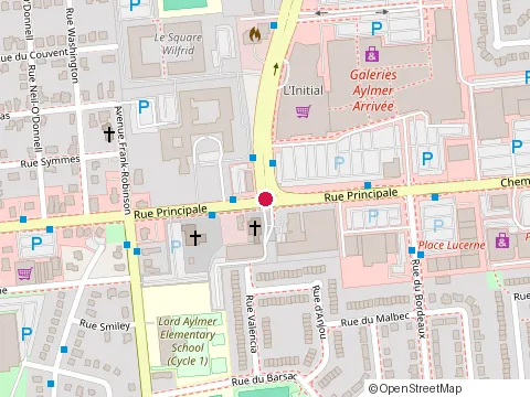 Emplacement de Marché public du Vieux-Aylmer au 117 Rue Principale, Gatineau