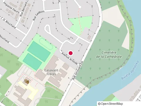 Location of 1555 Marché Public at 1555 Rue des Cascades, Saint-Hyacinthe