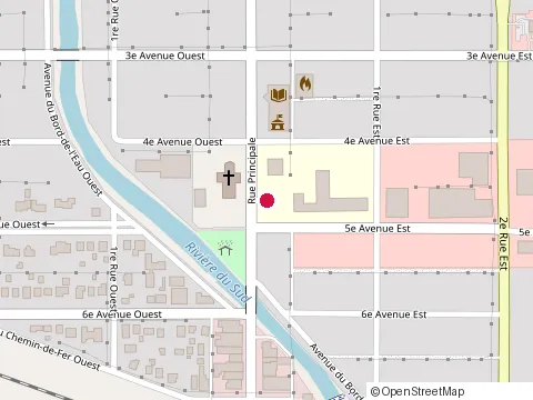 Location of Marché public de La Sarre at 230 Rue Principale, La Sarre