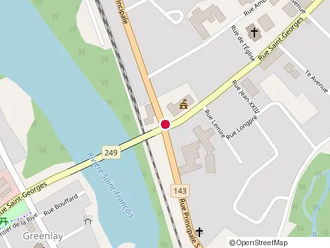 Location of La Shop Traiteur at 10 Québec 249, Windsor