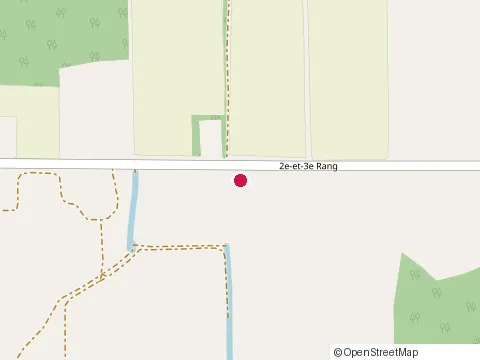 Location of Les Viandes à Côté du Bordeleau at 807 4e-et-5e Rang, Clerval