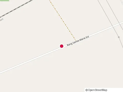 Location of Érablière Amesse at 300 Rang Sainte-Marie Est, Salaberry-de-Valleyfield