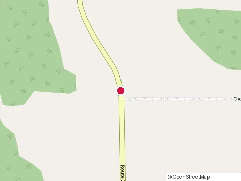 Location of Sacré Vice at 25 Chemin du Brulé, Compton