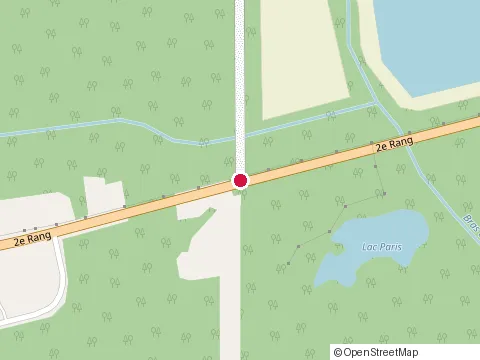 Location of Restaurant Rioux at 10, rang Smith, Saint-Louis-de-Blandford