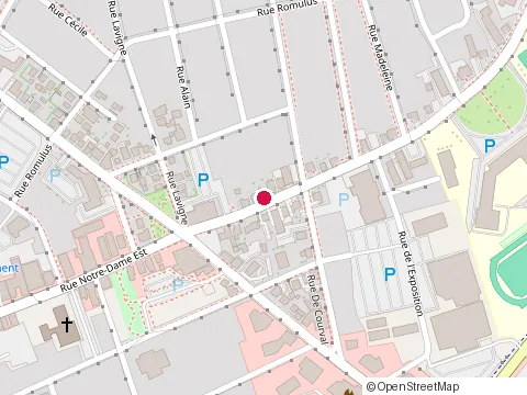 Location of Shad café bistro at 309, rue Notre-Dame E., Victoriaville