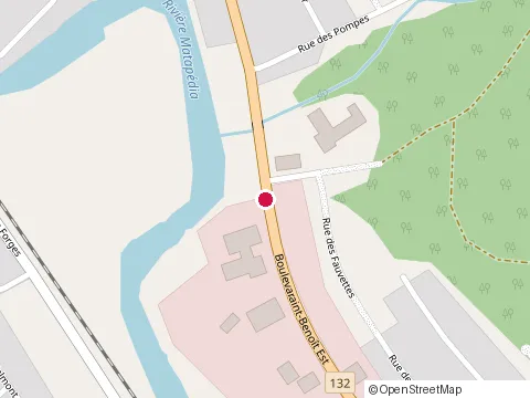 Location of Resto-Bar l'Ambassadeur at 266, boul. Saint-Benoit Ouest, Amqui