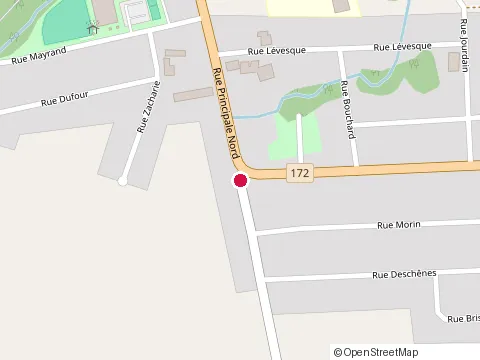 Location of Le Coronet at 401, rte 172 Nord, Sacré-Coeur