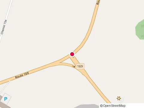 Location of Restaurant Le Rond Point at 1773, rte 169, Métabetchouan--Lac-à-la-Croix