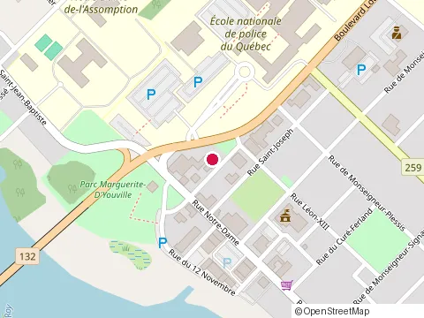 Location of Resto-bières Le Thymbré at 157, rue du Curé-Brassard, Nicolet