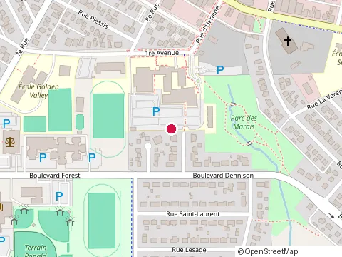 Location of Microbrasserie Le Prospecteur at 585, 3e av., Val-d'Or