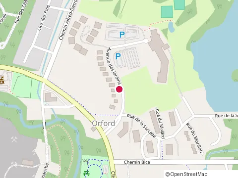 Location of Restaurant Les Jardins - Manoir des Sables at 90, avenue des Jardins, Orford