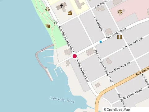 Location of Caféier-Boustifo at 7 Rue Ste-Anne, Ville-Marie