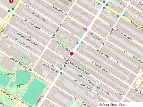 Location of Tabac Villeray at 1370, rue Villeray, Montréal