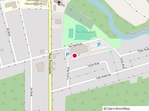 Location of Restaurant La Belle Québécoise at 1100 Route Principale, Daveluyville