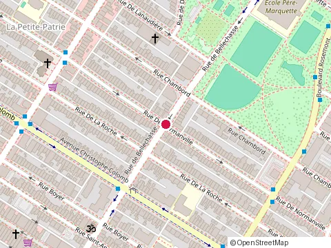 Location of Royale Ginette at 5800, rue De Normanville, Montréal