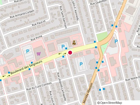 Location of Café Librairie Les Deux at 449, montée Masson, Terrebonne