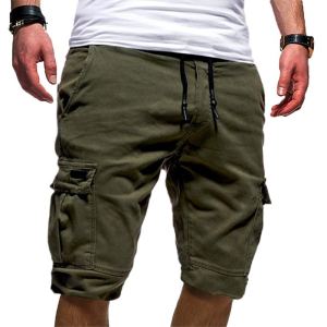Short sport couleur unie homme cinq points