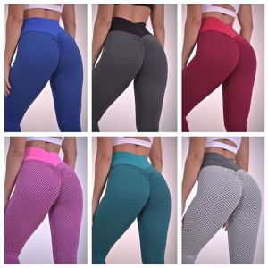 Pantalon yoga sport gainant taille haute femme