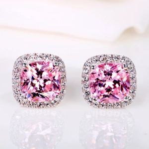 Boucles d'oreilles diamant véritable rétro