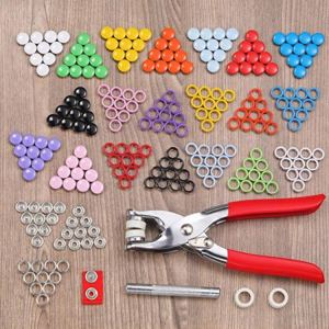 Bouton creux cinq branches couleur 9,5MM