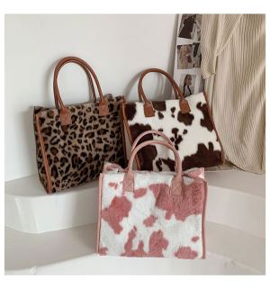 Sac à main capacité style coréen peluche
