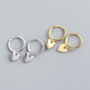 Boucles d'oreilles cœur amour tempérament premium bijoux