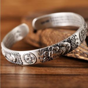Bracelet mantra sutra cœur, transfert, amulette