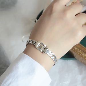 Bracelet chaîne ceinture femme argent 925