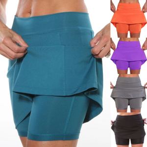 Jupe patchwork casual femme