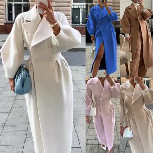 Veste vintage à manches lanterne et grand revers