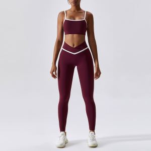 Ensemble fitness respirant femme