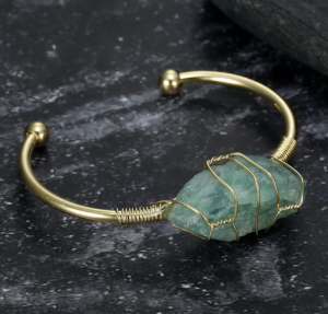 Bracelet Asgard pierre naturelle géode