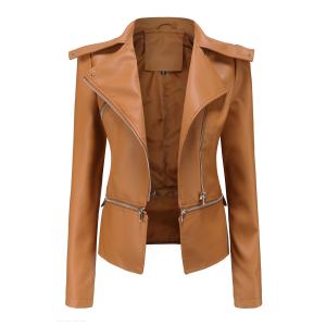 Veste cuir motard