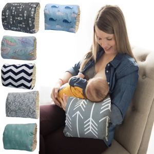 Coussin allaitement bébé coton lavable oreiller infirmier