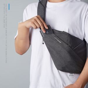 Sac bandoulière toile multifonctionnel antivol affaires