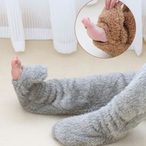 Bas thermiques articulation genou hiver femme