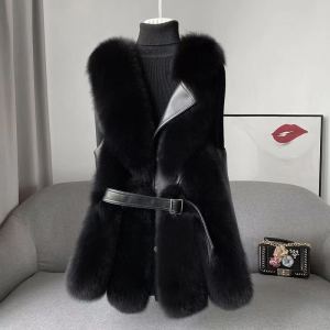 Veste mi-longue femme chic tendance haut de gamme