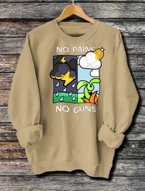 Hoodie imprimé manches longues femme